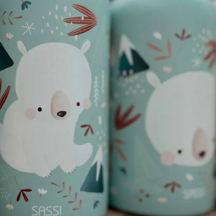 Sassi Junior - Bouteille isotherme Munchy l'ours 350 ml-4