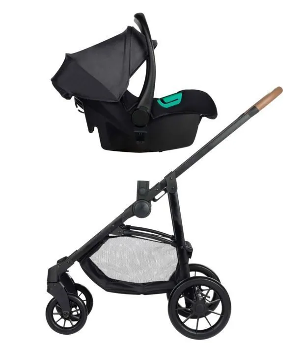 BEBECONFORT HAZE Poussette 3 en 1 i-Size – assise transformable en nacelle + Siège auto Groupe 0+ De 0 à 22Kg, Mineral Graphite-2