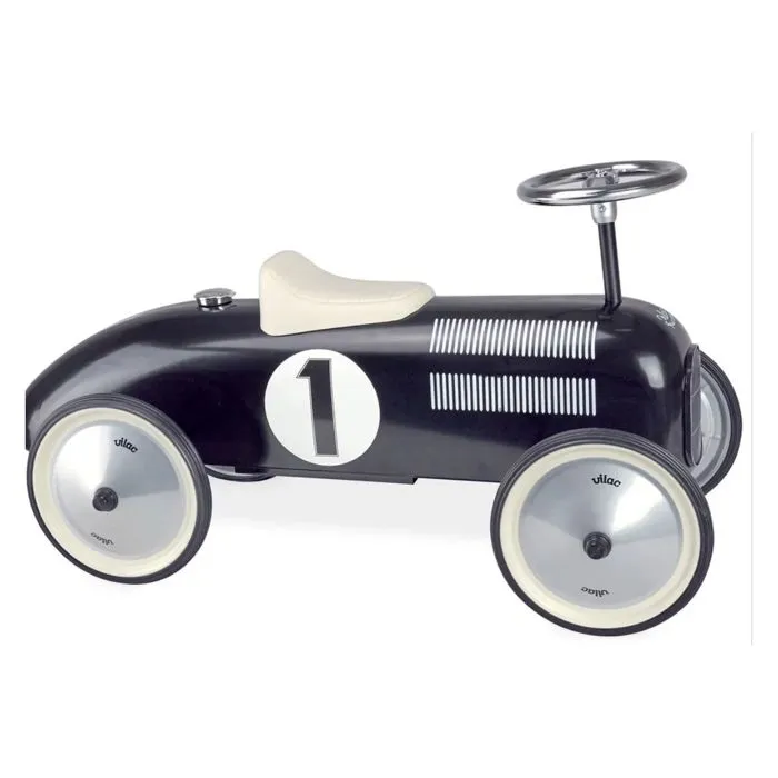 Vilac - Porteur voiture en métal noir-1