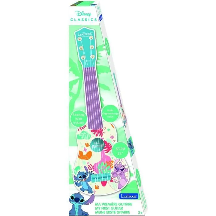 Lexibook - Ma Première Guitare Stitch - 53cm - Guide d'apprentissage inclus-4