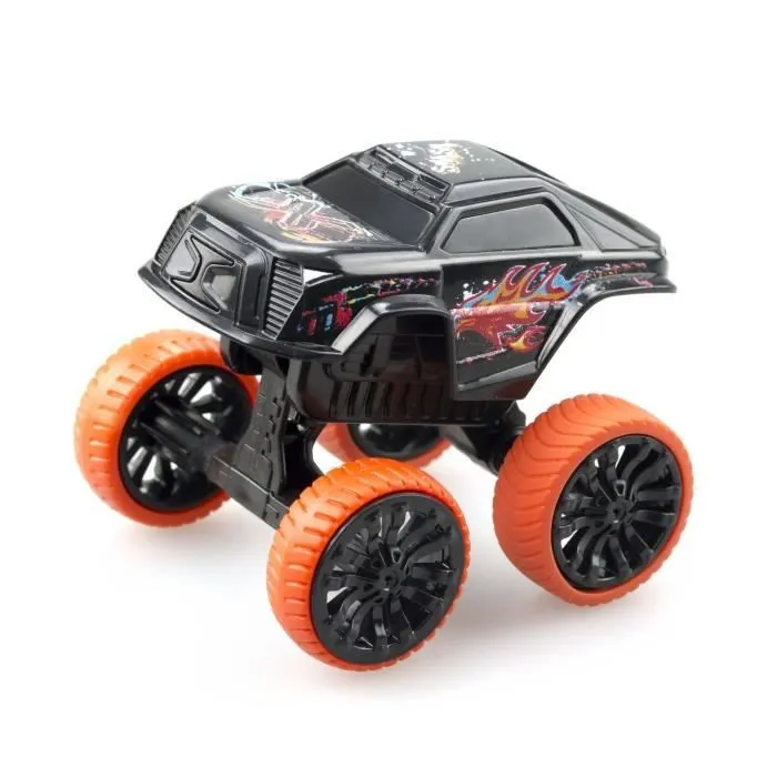 Voitures à friction - EXOST SMASH - Mega Pack Booster - 4 petites voitures, 2 boosters et accessoires-1