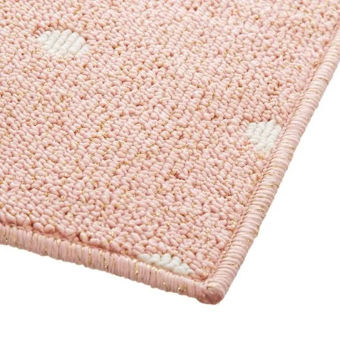 Tapis enfant "Marelle" - rose 80x150 cm - Rose - Atmosphera createur d'interieur-3