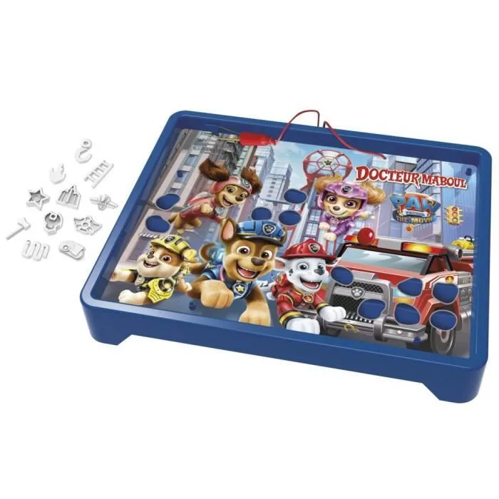 Docteur Maboul Pat' Patrouille Le Jeu - The Movie - jeu de plateau pour enfants - dès 6 ans - jeu Nickelodeon Hasbro Gaming-1
