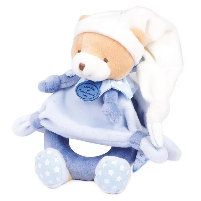 DOUDOU ET COMPAGNIE Cerise et Petit Chou - Hochet Ours Petit Chou-2