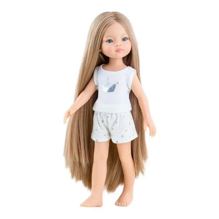 Poupée - PAOLA REINA - Las Amigas Pyjama 32 cm - Vinyle - Senteur vanille - Cheveux blonds-0