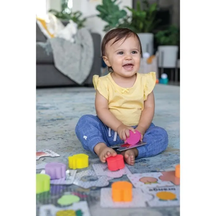 Puzzle à formes - INFANTINO - 315195 - Sensoriel - 24 pièces-1
