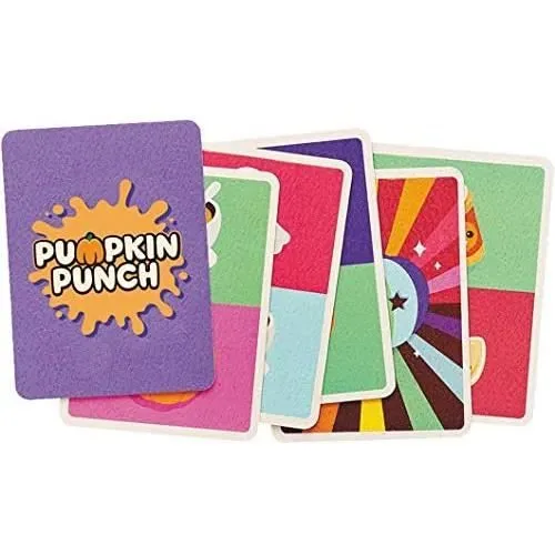 Game Factory Pumpkin Punch Jeu de réaction Rapide pour Amis et Famille Jeu de Cartes pour Enfants à partir de 6 Ans --3