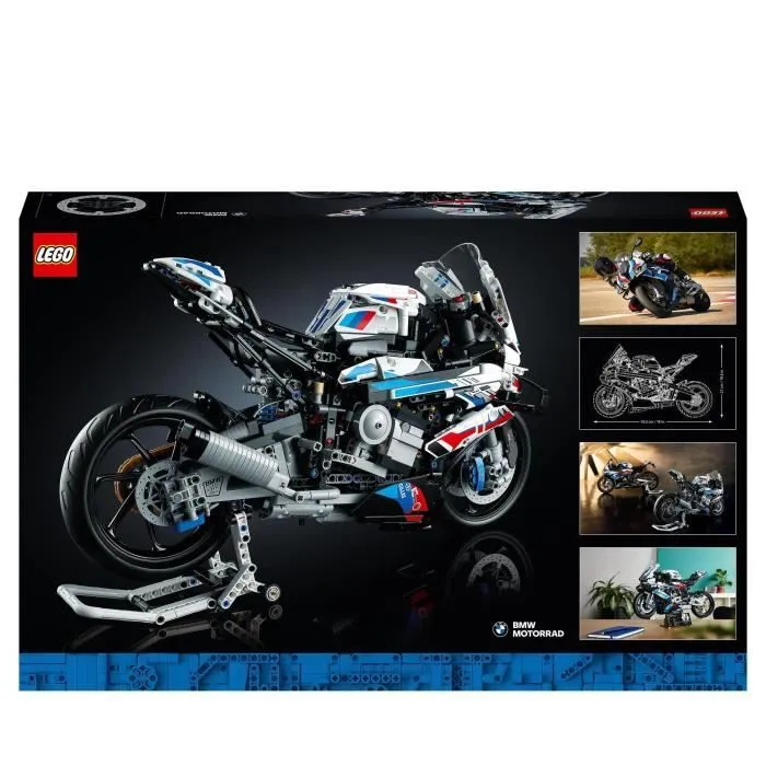 LEGO® Technic 42130 BMW M 1000 RR, Construction Moto BMW, Maquette Moto GP, Échelle 1:5, Cadeau Motard, pour Adultes-5