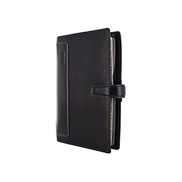 Agenda organiseur - FILOFAX - Holborn - Format Personal - 1 semaine sur 2 pages - Noir-0