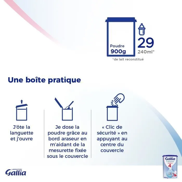 Gallia Calisma Lait Junior +18m 900g-5