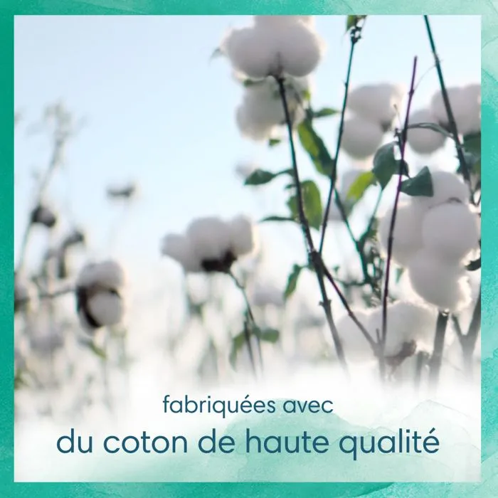 Pampers Lingettes Bébé Aqua Harmonie 720 Lingettes (Lot de 15 x 48)sans parfum ni alcool 99% d'eau et des fibres d'origine végétale-2