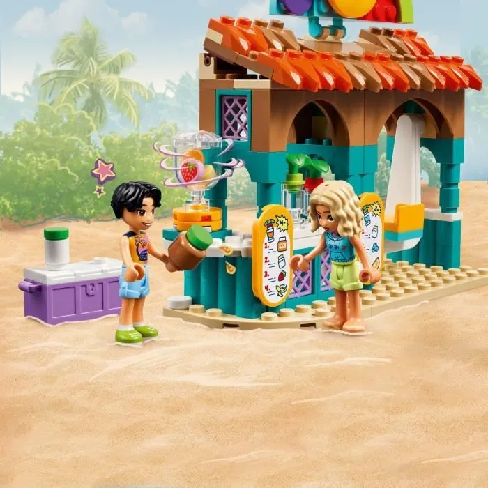 LEGO® Friends 42625 Le bar à smoothies de la plage - Set boissons pour filles et garçons-3