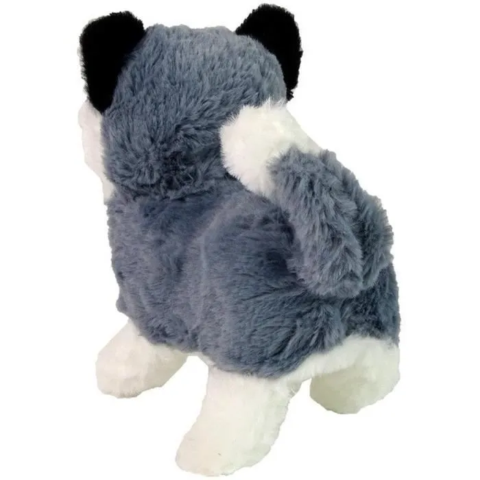 Peluche - Husky - Interactif - Marche - Sons - Queue qui remue-2