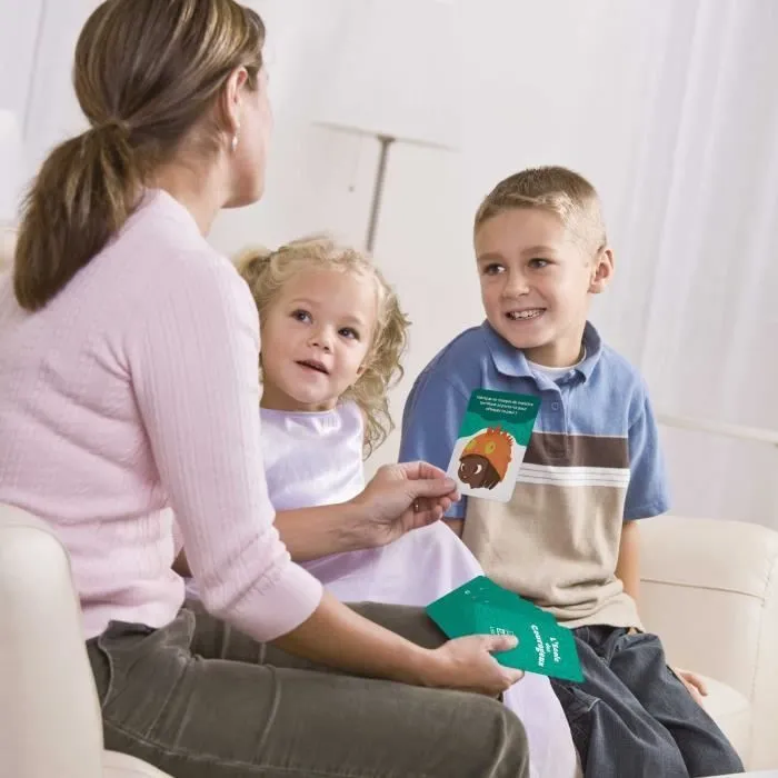 Jeu de cartes pour les enfants courageux - Jeu Éducatif - LIFE SKILLS - Cartes illustrées-2
