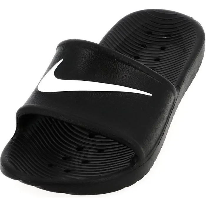 Claquettes de douche NIKE Kawa pour enfant - Noir-0