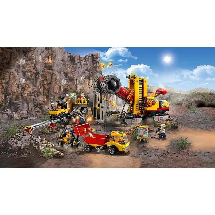 LEGO® City 60188 Le site d'exploration minier-3