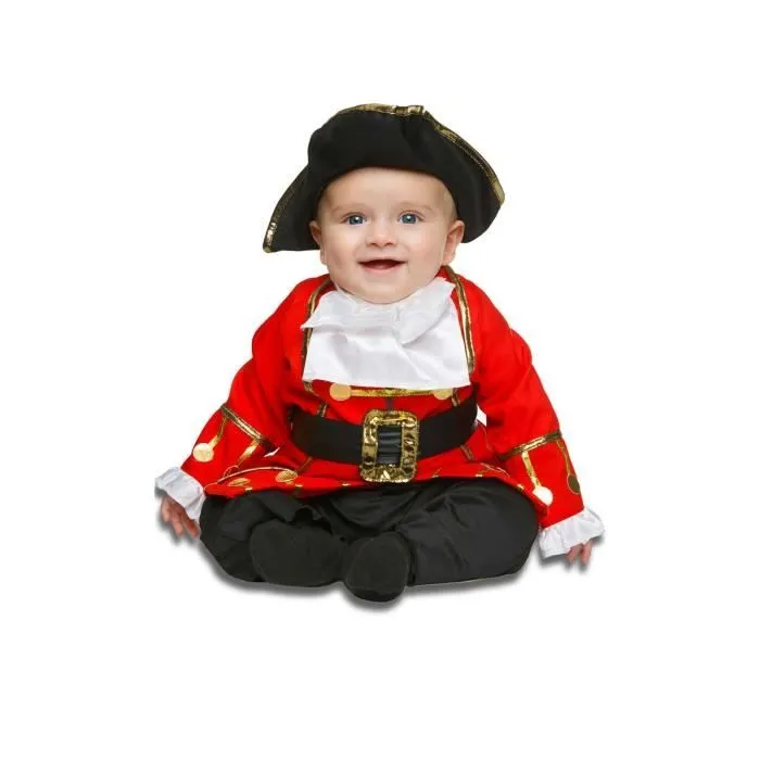 Déguisement Pirate Corsaire bébé - MY OTHER ME FUN COMPANY, SL. - Noir - Pour Carnaval et fêtes à thème-0