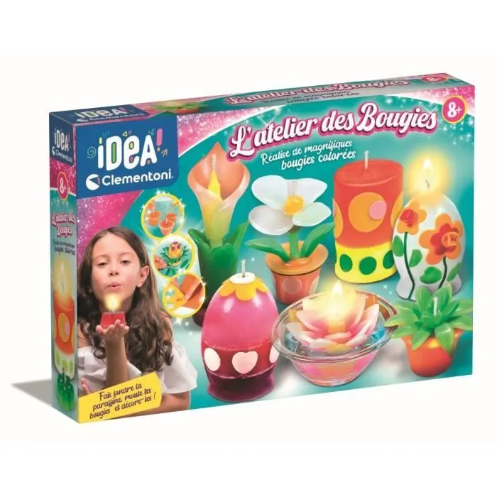 Coffret créatif - Clementoni - L'atelier des bougies - Mixte - A partir de 7 ans-0