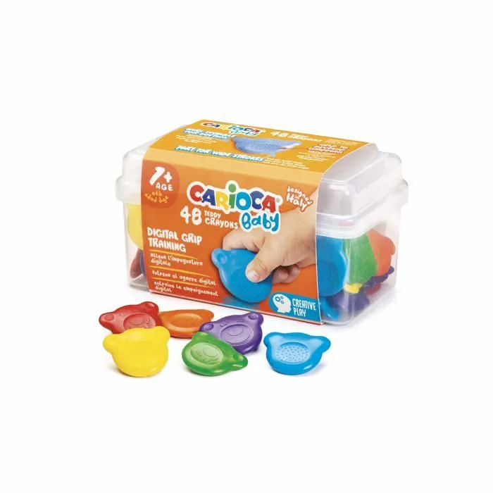 Crayon de couleur - craie grasse Carioca - 42958A-0