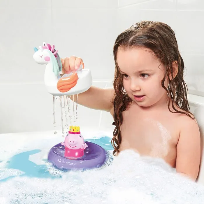 Jeu de bain - Bateau Bouée Princesse Peppa & Licorne-2