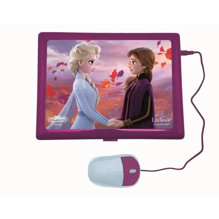 Ordinateur Educatif Bilingue La Reine des Neiges - LEXIBOOK - 124 activités-4