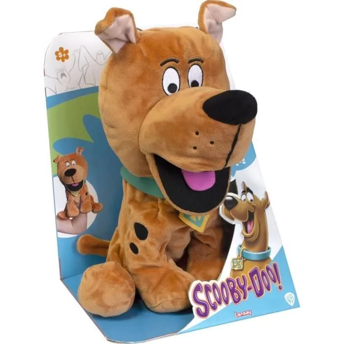 Peluche SCOOBY DOO parlante animée-2