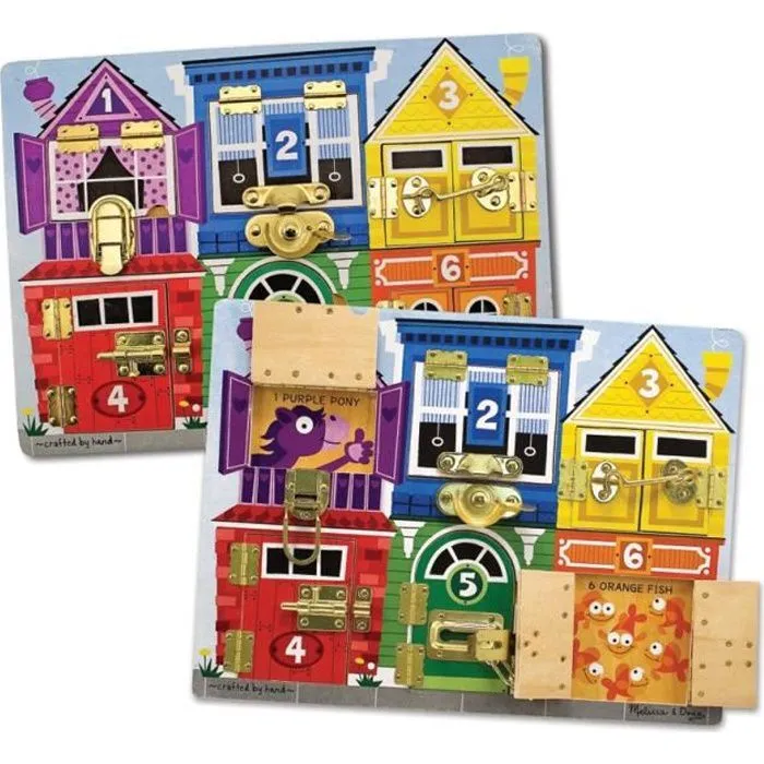 MELISSA & DOUG Planche À Verrous-0