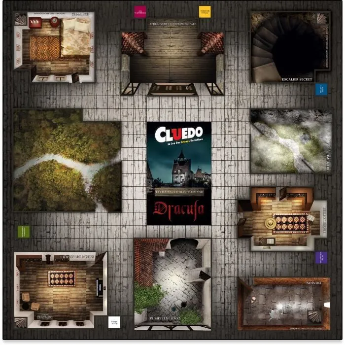 CLUEDO DRACULA - Jeu de plateau - WINNING MOVES-5