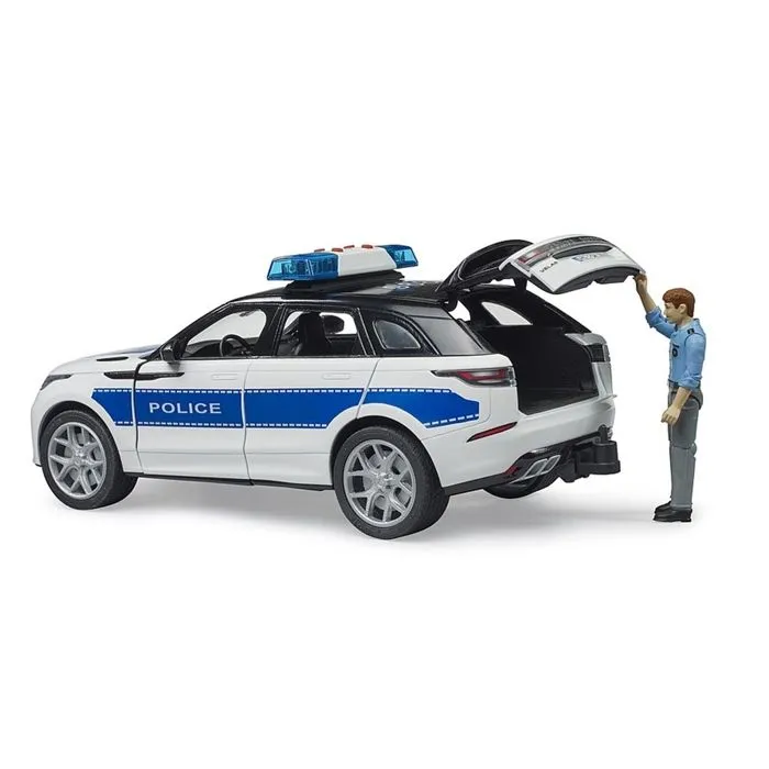 Range Rover Velar Véhicule de police avec policier-2