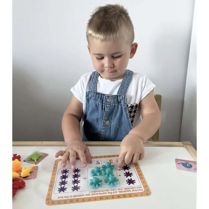 Jeu de tri et de comptage - Woopie - Les animaux de la mer - 16 fiches d'activités - A partir de 3 ans - Mixte-2