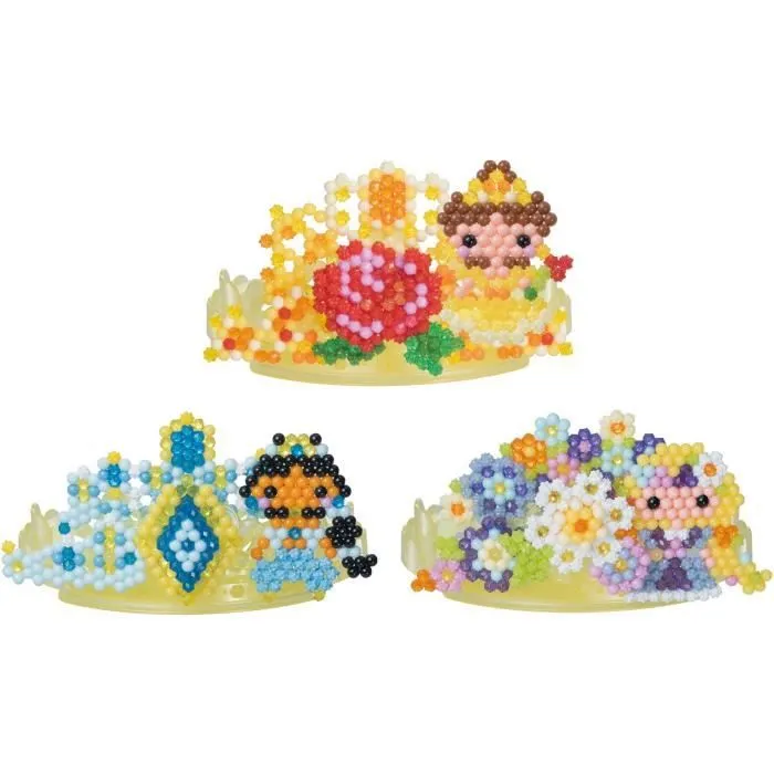 Jeu de perles à repasser - AQUABEADS - Diadème Princesses Disney-7