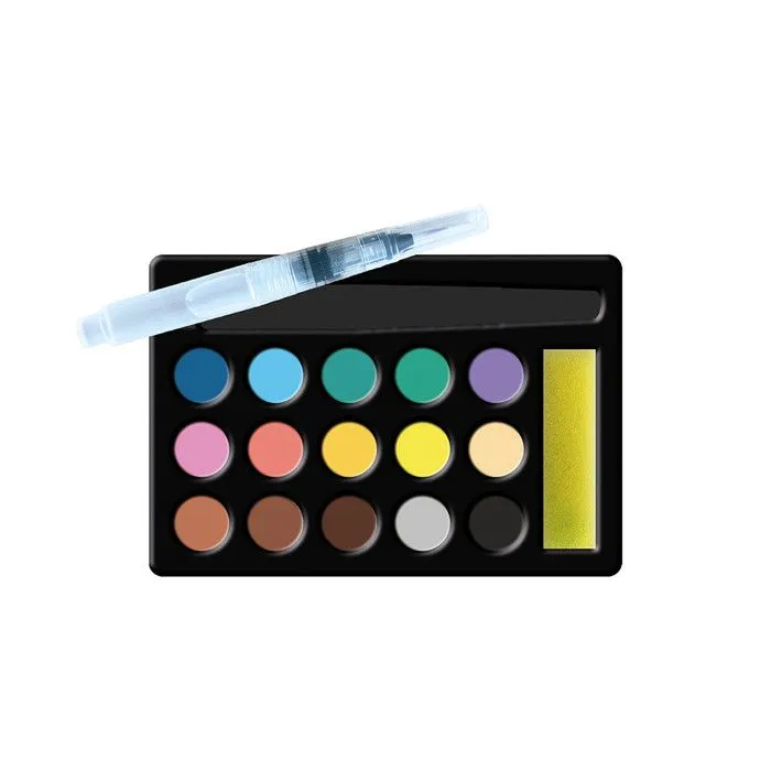 4 Tableaux aux Traits Pailletés - Peinture Aquarelle - Thème Magie - Magic School - Kit Loisir Créatif Enfant – Dès 7 ans-3