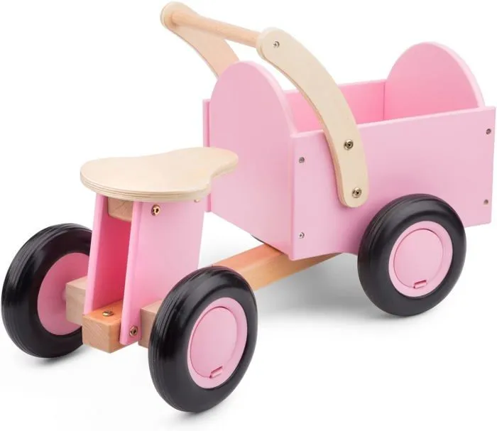 Tricyle - NEW CLASSIC TOYS - 1404 - Rose - 3 roues - Pour bébé de 2 ans et plus jusqu'à 25 kg-2