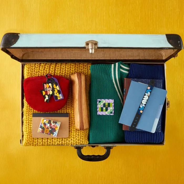 LEGO® DOTS - Ensemble d’Accessoires Poudlard - Harry Potter - 4 supports à personnaliser - 225 tuiles décorées-2
