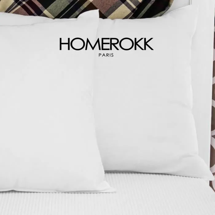 Lot de 2 Oreillers 50 x 70 cm - HOMEROKK-1