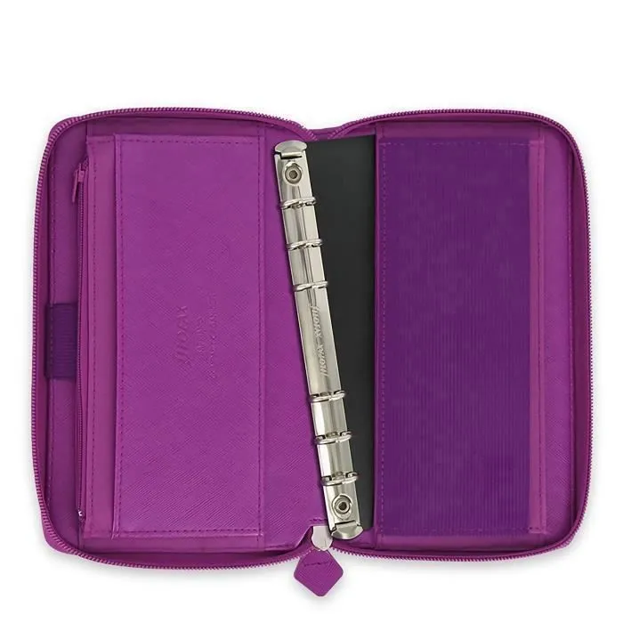 Agenda organiseur - FILOFAX - Personal Compact Zip - Rigide - 15 mm - 3 emplacements cartes-2
