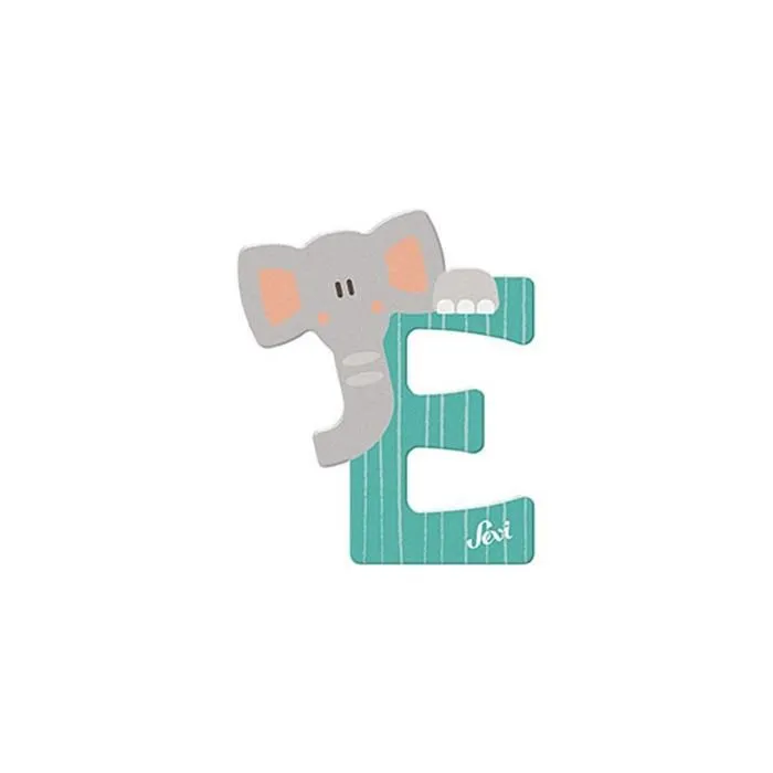 Sevi - Lettre E - Elephant-3