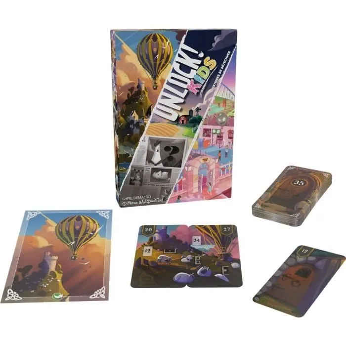 Space Cowboys | Unlock! : Kids | Unbox Now | Jeu de société | À partir de 6 ans | 1 à 4 joueurs | 20 minutes-1