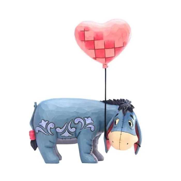 Figurine montgolfière 'Bourriquet avec un cœur' Disney Traditions-0
