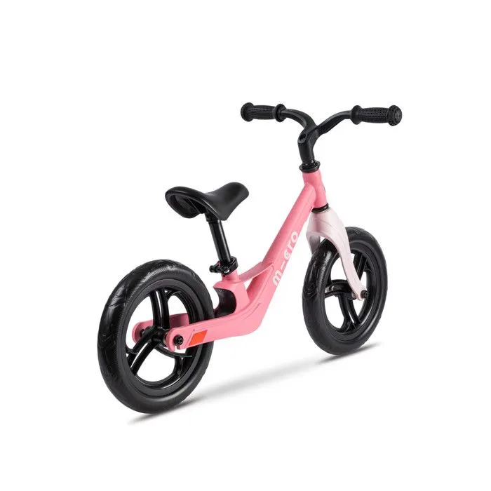 Draisienne enfant Micro Balance Bike Lite Rose - Apprendre l'équilibre et la coordination - Poids plume et confortable-3