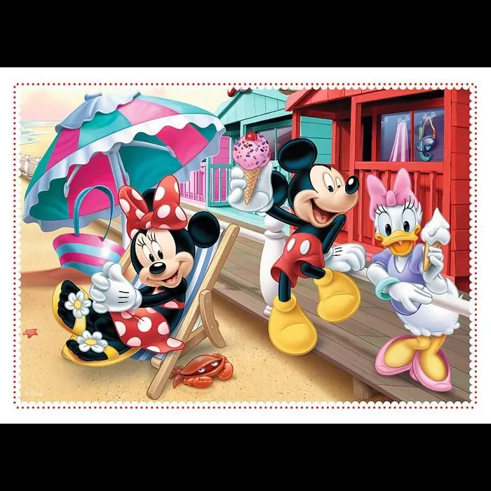 Puzzle 4in1 Minnie et ses amis-2