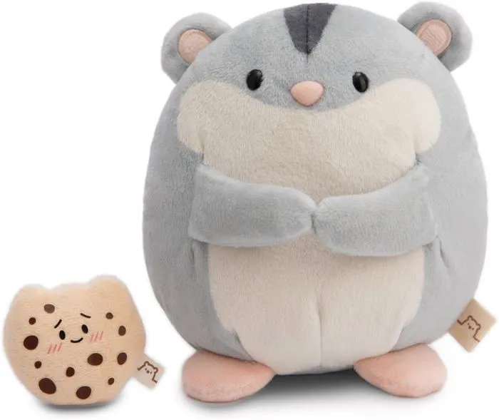 Peluche - Nici - Hamster Shai - 16 cm - Gris - Collection Super Mochi-1