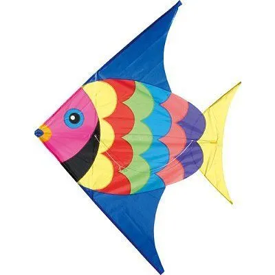 Cerf-volant poisson - VILAC - Pour enfant à partir de 3 ans - Dimensions 140 x 100 cm-0