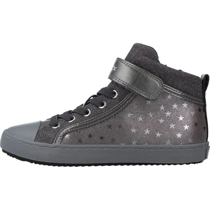 Chaussure Geox Modèle J Kalispera Girl I - Coleur Argent-1