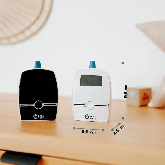 Babymoov Babyphone Audio pour bébé Premium Care , Basse puissance d'émission d'ondes, Veilleuse, Berceuses, Talkie-Walkie-5