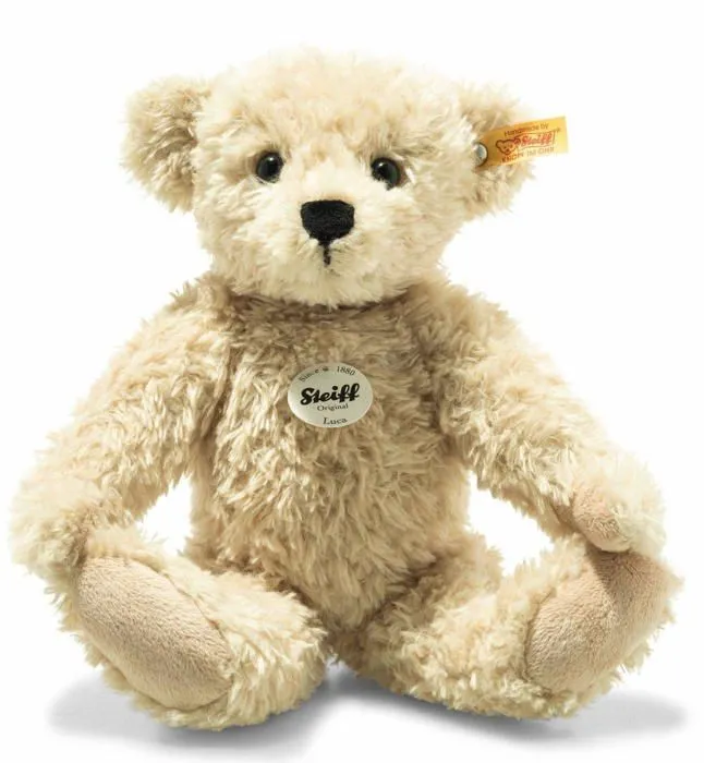 Peluche Steiff - 023019 - Bear Ours Teddy Luca, , Beige, 30 cm-0