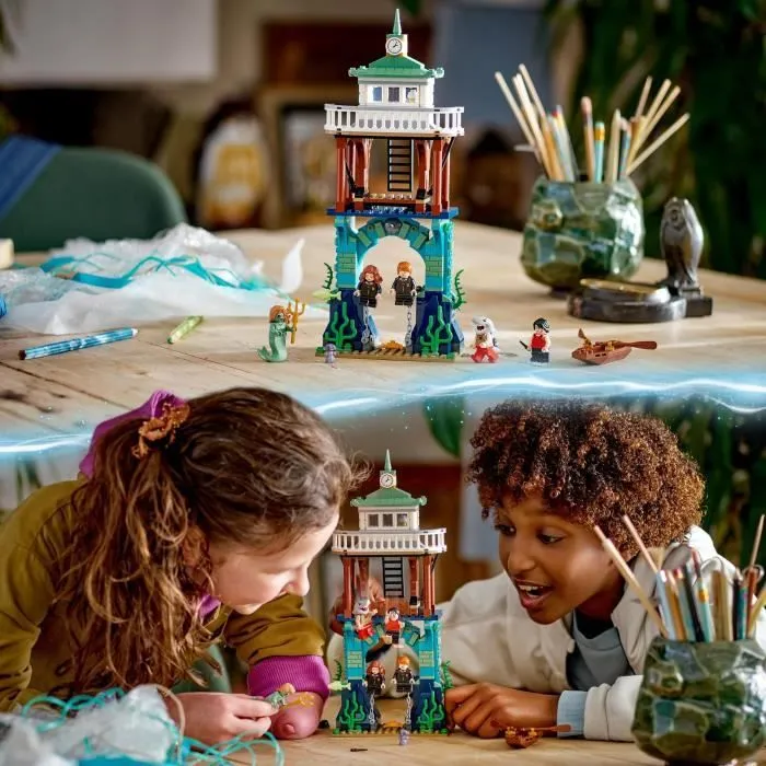 LEGO® Harry Potter 76420 Le Tournoi des Trois Sorciers : le Lac Noir, Jouet avec Bateau et 5 Figurines-5