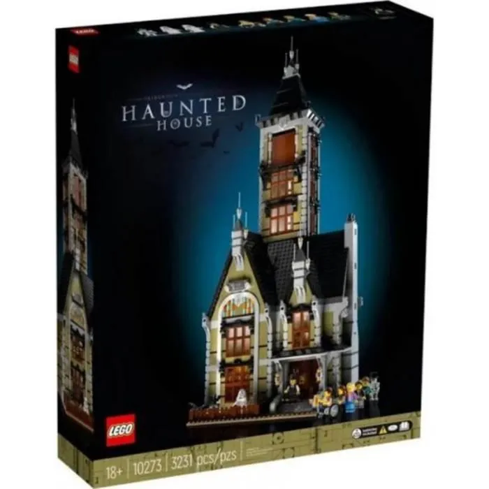 Jeu de construction - LEGO - 10273 Creator - Maison Hantée - 323 pièces - À monter soi-même-0