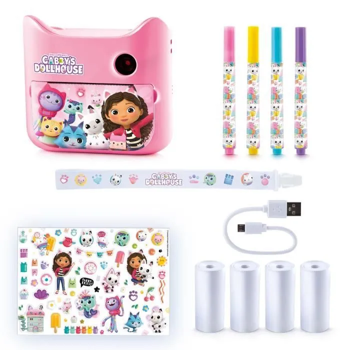 Appareil Photo à impression instantanée - Gabby et la Maison Magique - Canal Toys - Gab 005-1