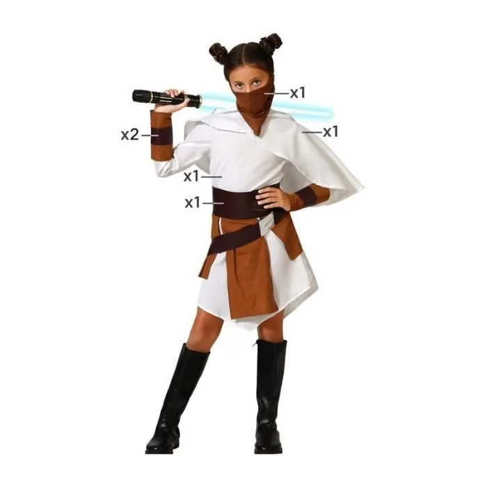 Déguisement Fille Chevalier Jedi-0